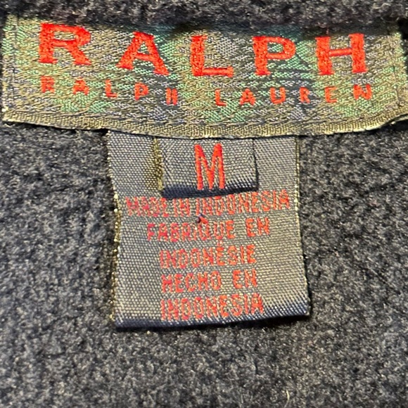 Ralph Lauren Vest with Fleece Lining Size M - Picture 5 of 5